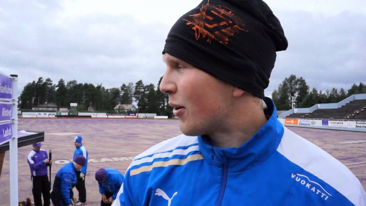 Pudotuspelit 2012: Roope Korhonen aamutreeneissä
