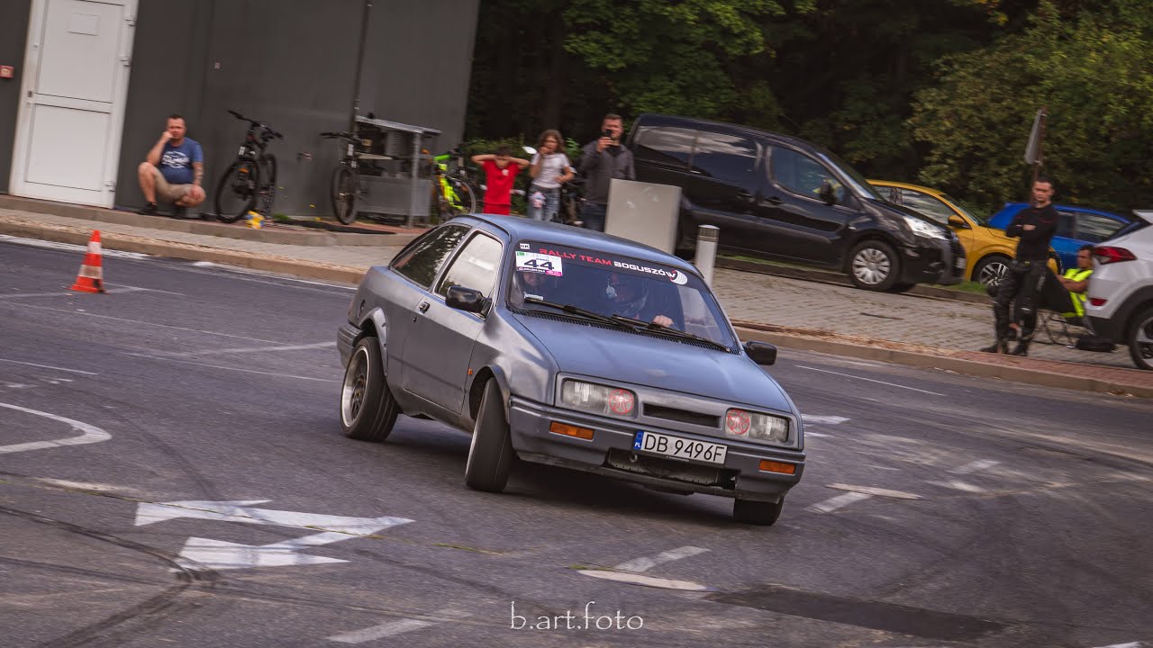 Ford Sierra Mk1 w OMV Dolnośląski Mistrz Kierownicy 2025 - Matej Wu / Tony Wu