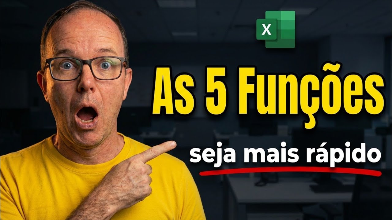 5 Funções Pouco Usadas no Excel que Aumentam Muito Sua Produtividade