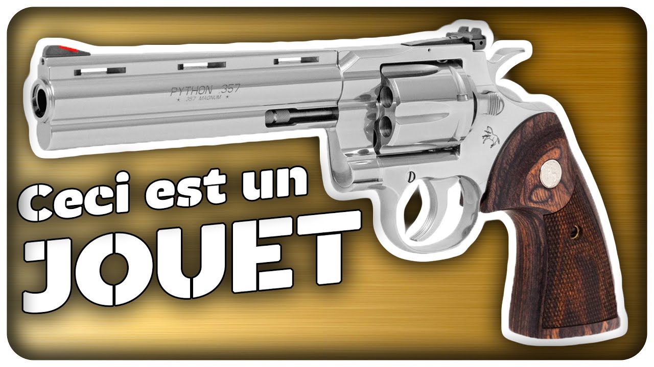 Les armes sont des jouets