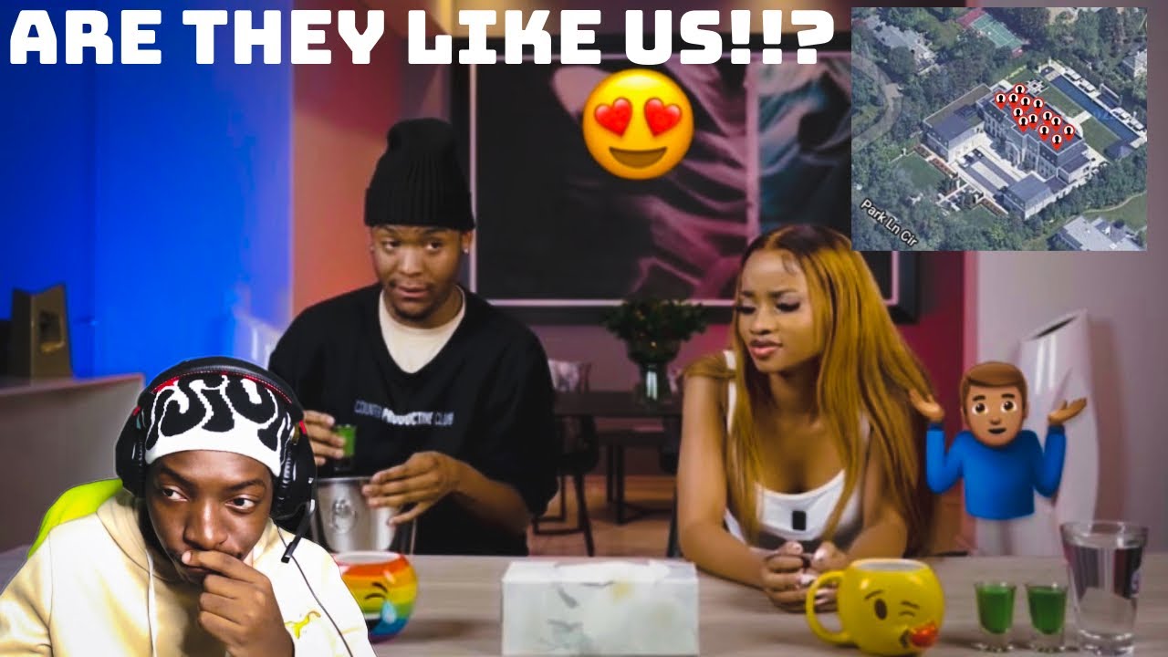 YOUNG LOVE I GUESS???!! PANDA AND THANDO DRINK OR SPILL REACTION