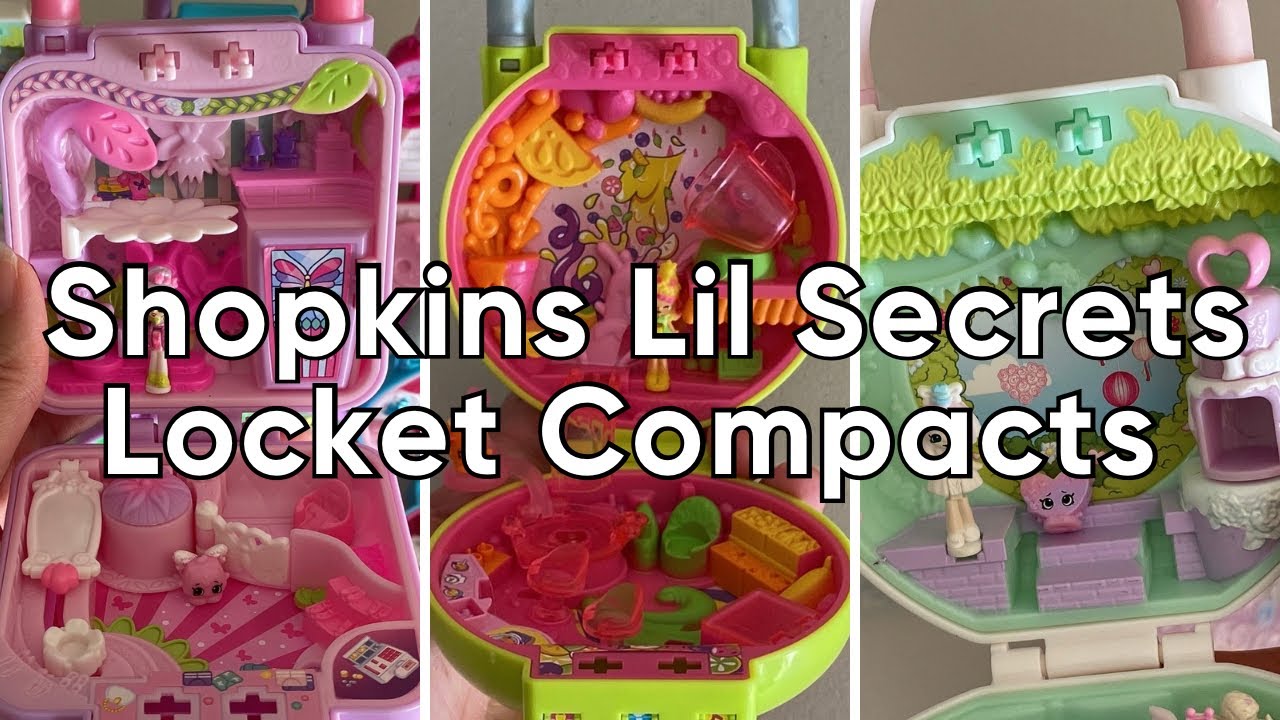 Let’s Unbox Shopkins Lil Secrets Locket Compacts