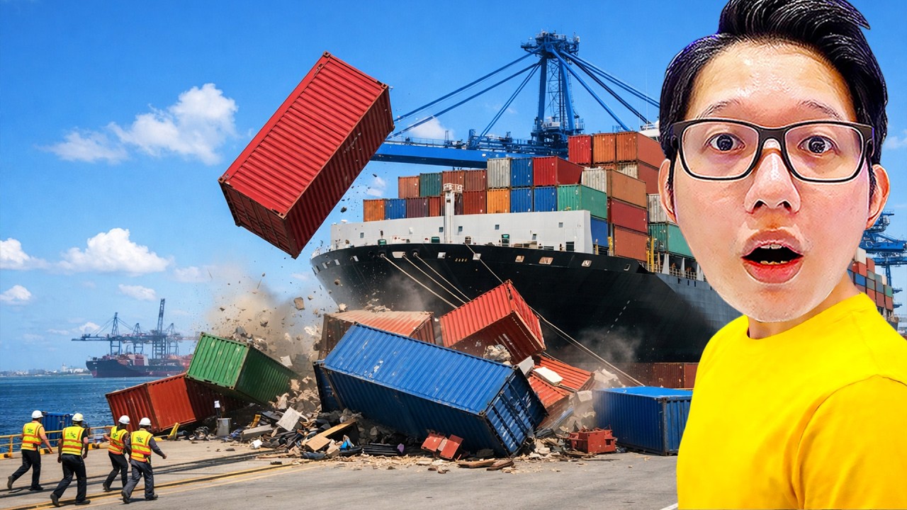 哇咧我船怎麼卡住了？！港口最地獄的一次靠岸