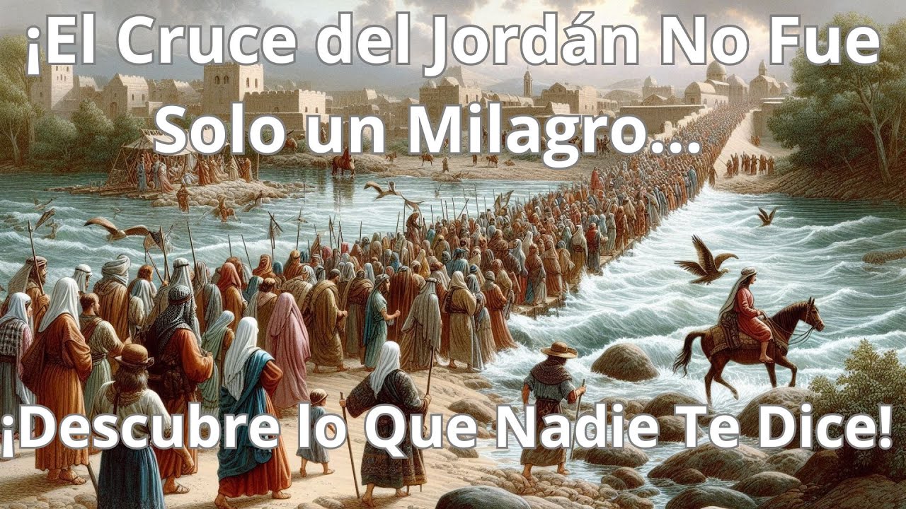 Cruce del jord&aacute;n: M&aacute;s Que un Milagro&hellip; &iexcl;Fue una Prueba de Fe!