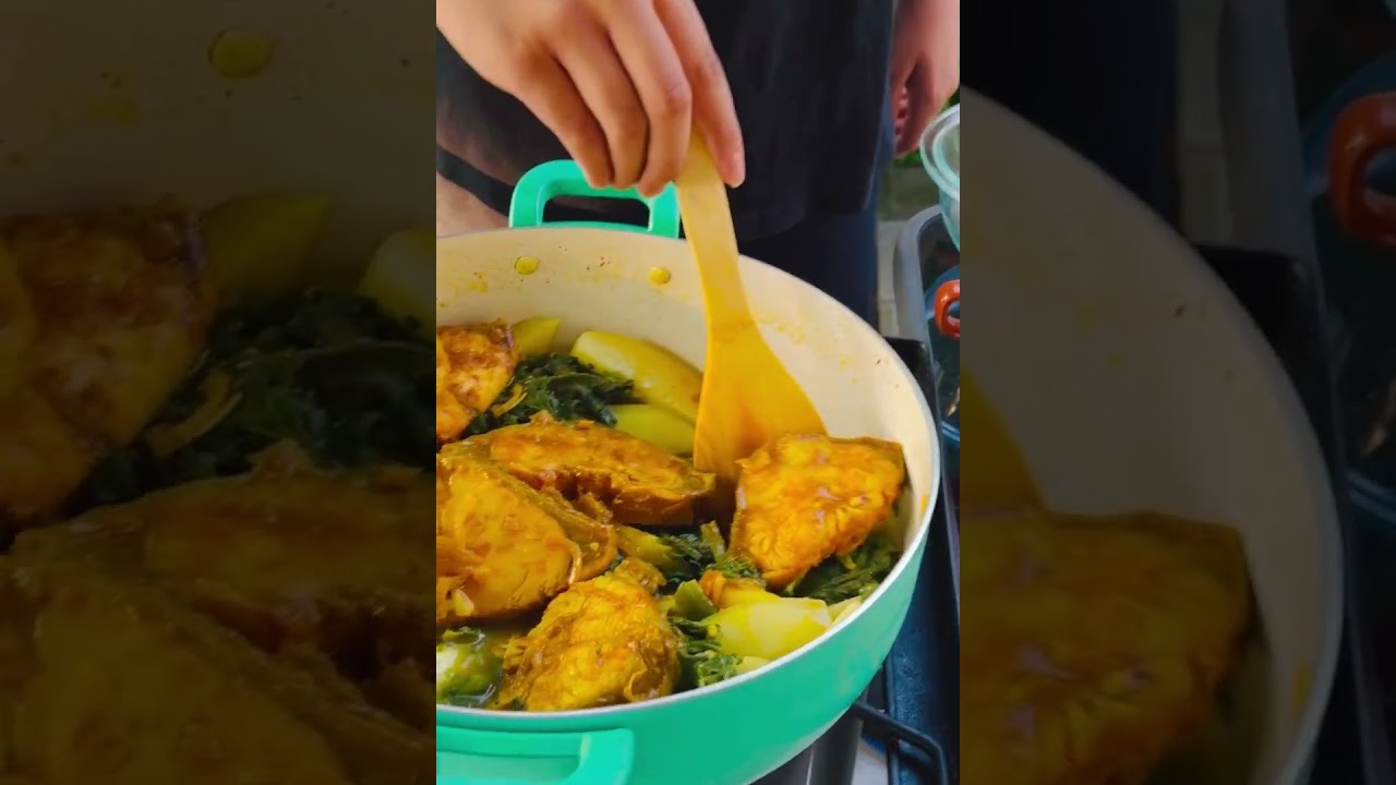 Cooking Time With Ehan and Esha(Our garden fresh Pumpkin leaves )10 