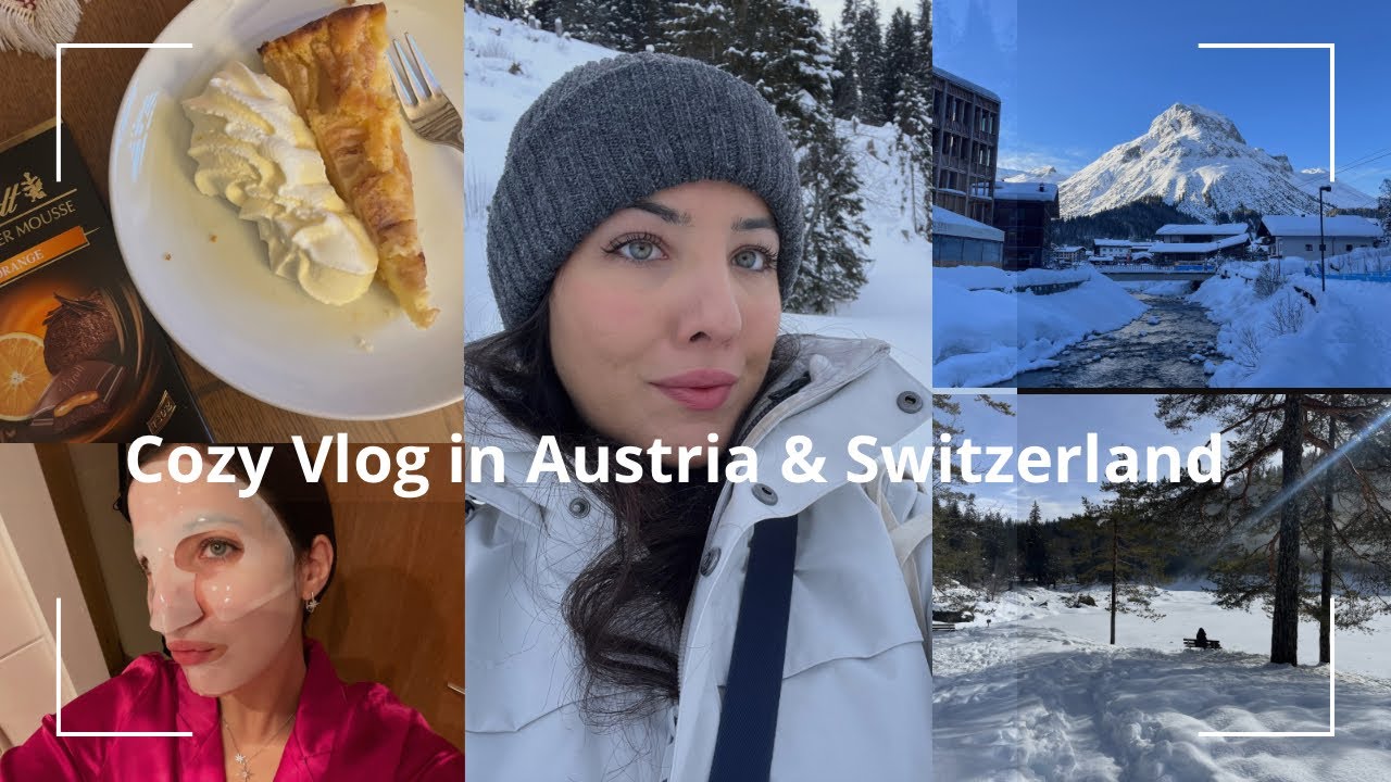 A week in my Life ( winter wonderland in Lech Austria ) girly slow living Vlog & hikes 