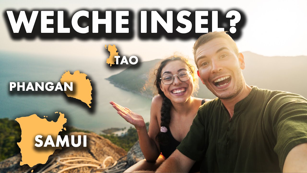 Koh Samui vs. Koh Phangan vs. Koh Tao – Das MUSST du in THAILAND wissen – (Inselvergleich) Urlaub 4k