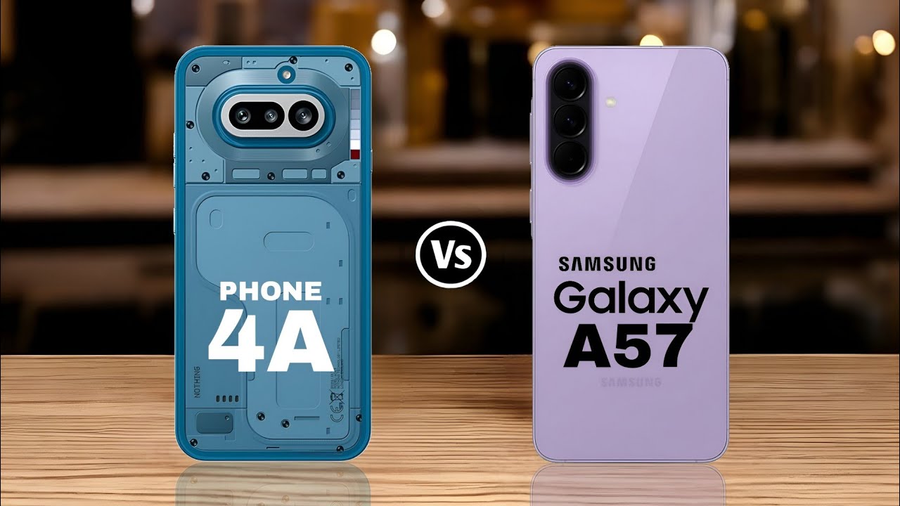 Сравнение телефона Nothing Phone 4a и Samsung Galaxy A57