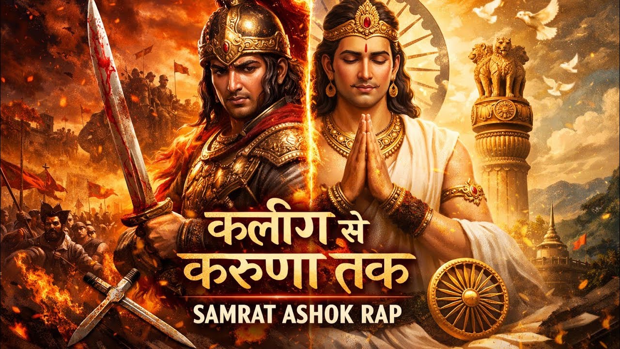 Kalinga Se Karuna Tak – Samrat Ashok Rap | Epic Historical Rap Song 2026 | Maurya Empire Anthem 👑🔥