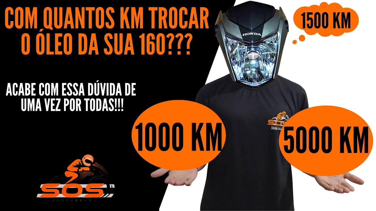 Com Quantos Km Trocar o &Oacute;leo da CG Start Fan Titan 160? 1000? 5000?
