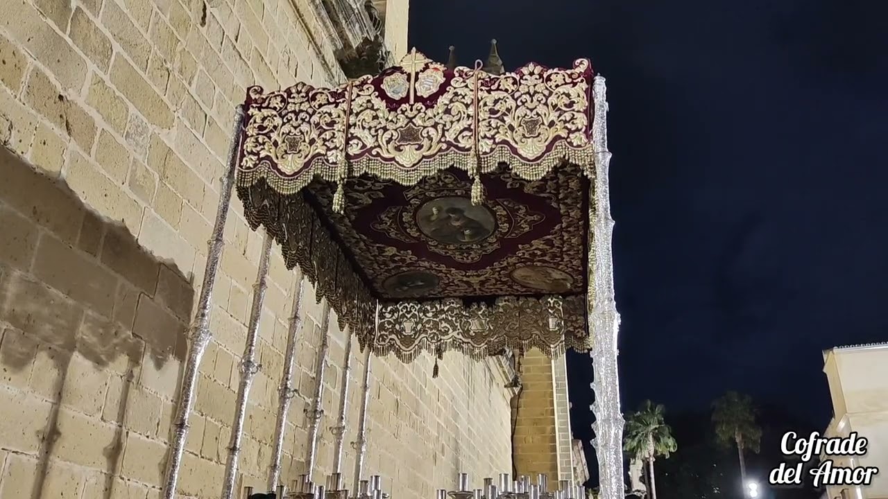 Mudá palio Virgen del Socorro (La Viga), Cuaresma Jerez 2024
