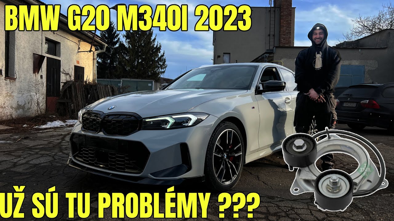BMW M340i G20 (2023) – typický problém so šponovacou kladkou