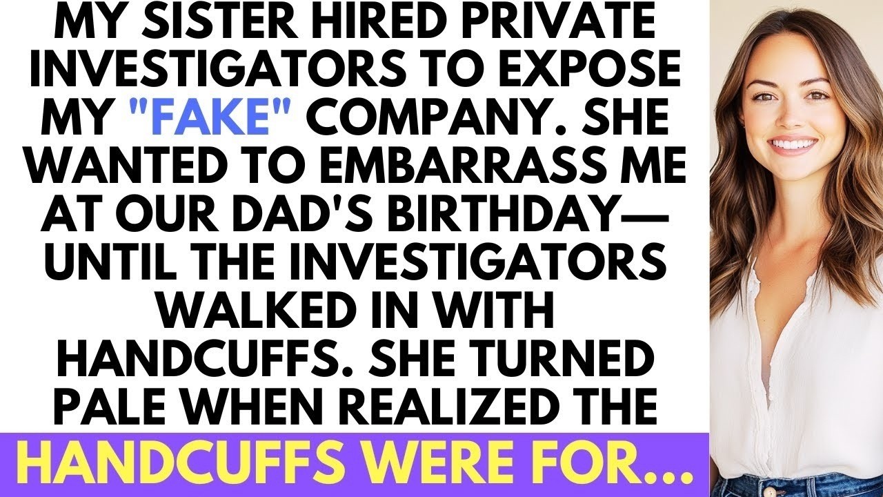 My Sister Hired Investigators to Prove I Lied About My Company, But They Came With Handcuffs For