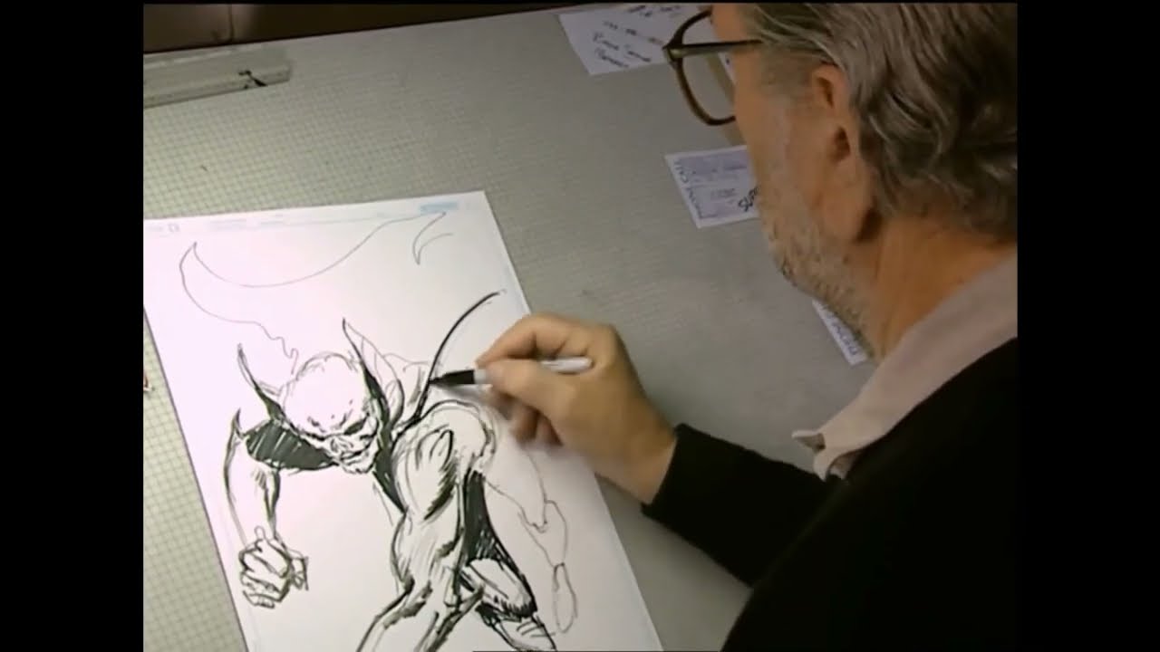 JOE KUBERT Draws a Man-Bat (or a Batman?)