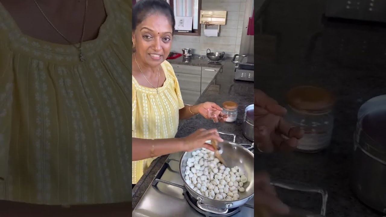 How to make quick Makhana snack, watch the full recipe on my channel