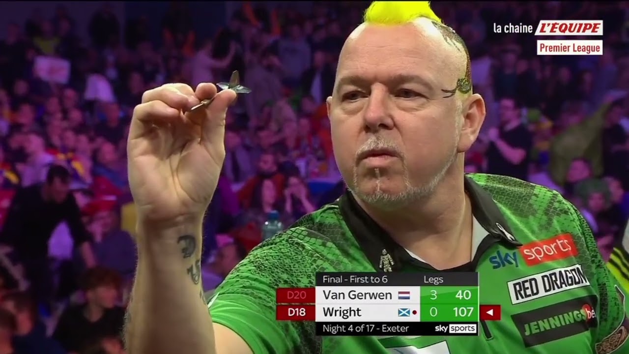 Fléchettes - Finale Premier League Darts 2022 - Exeter Night 4 - Van Gerwen vs Wright