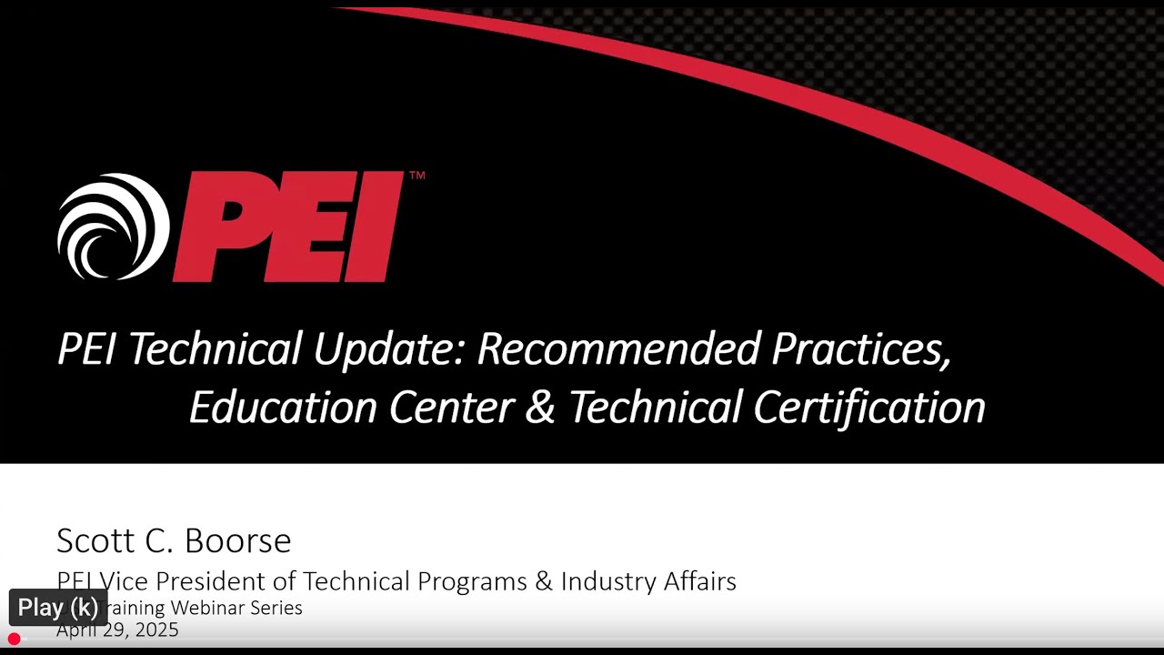 The PEI Education Center: UST Workforce Credentialing and more
