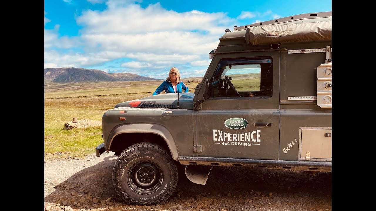 Teil 2. Mit dem Landrover Defender Camper durch Island, Land aus Feuer und Eis.