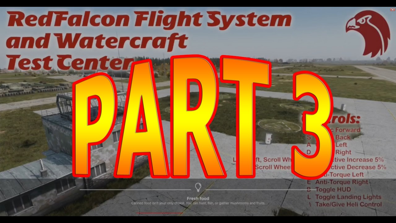 Red Falcons (RF) DayZ Test Server Adventures - Part 3