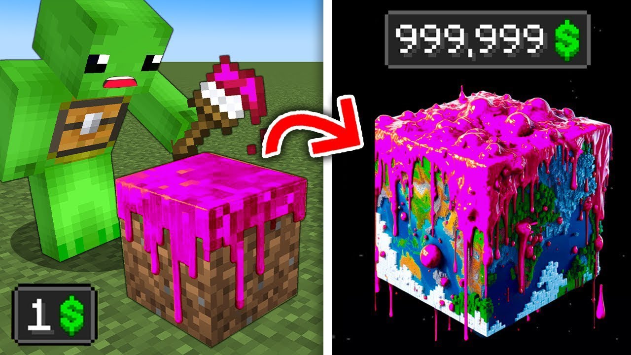 Minecraft dar Culoarea ta = Banii Tai