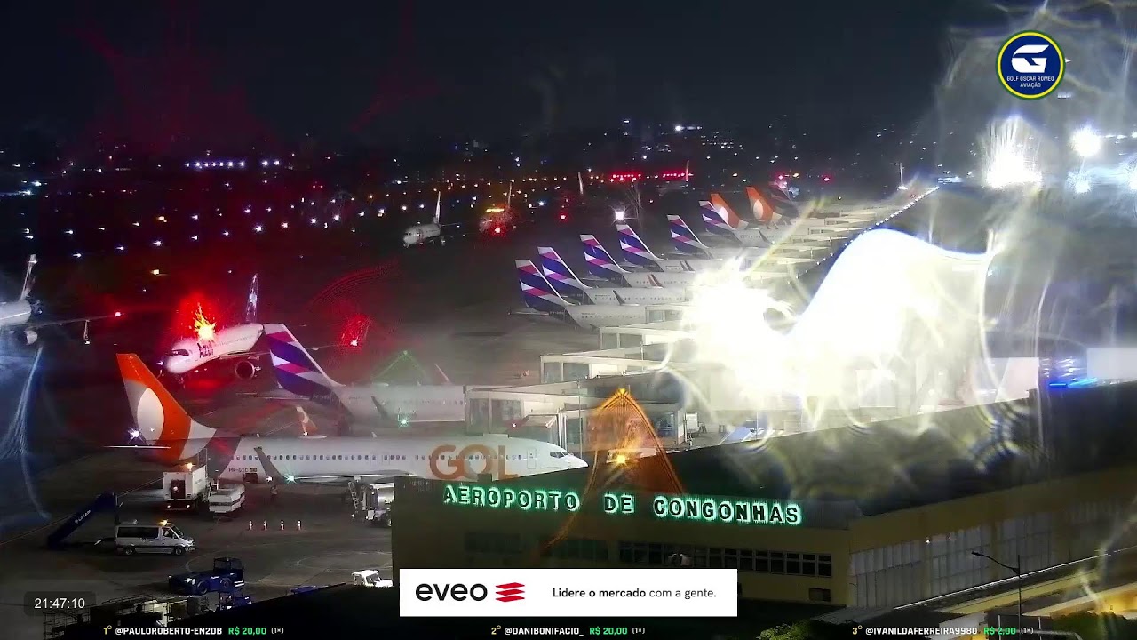 SBSP LIVE #2 - Aeroporto de S&atilde;o Paulo AO VIVO - CGH Airport - 04/12 Manh&atilde;