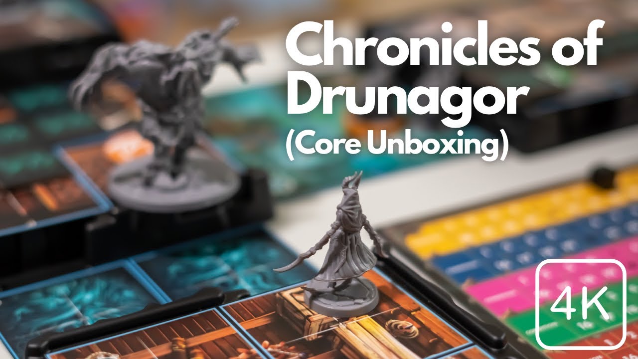 Chronicles of Drunagor Core Unboxing 4K