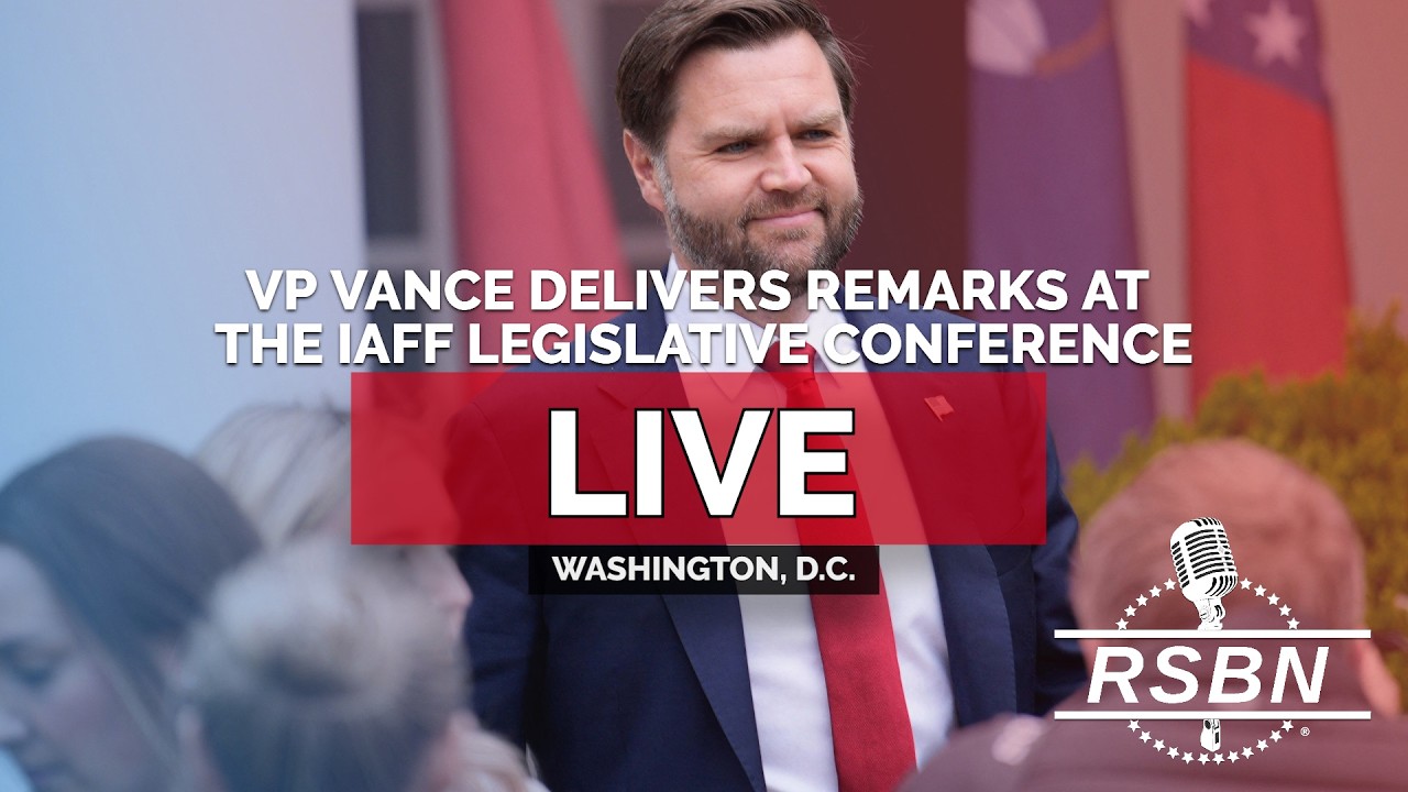 LIVE: VP Vance Gives Remarks at the International Association of Fire Fighters Conference - 3/9/26