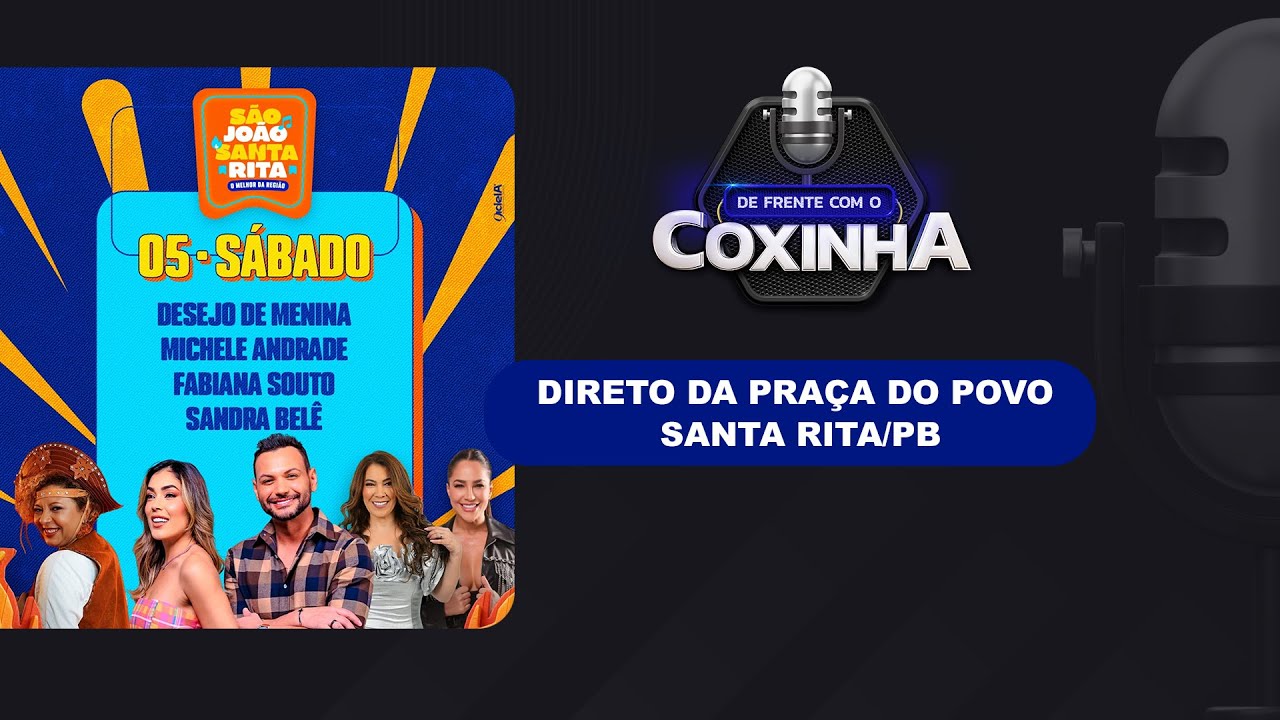 SÃO JOÃO DE SANTA RITA 2025 - Desejo de Menina, Michele Andrade, Fabiana Souto e Sandra Belê 05/07