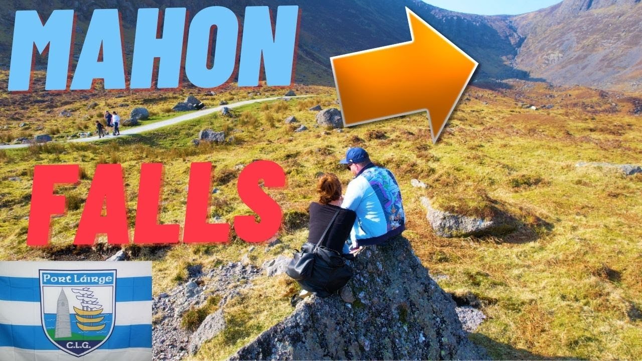 Mahon Falls Waterford - Comeragh Mountains Waterfall Ireland Travel - 4K Drone Cinematic Aerial Film