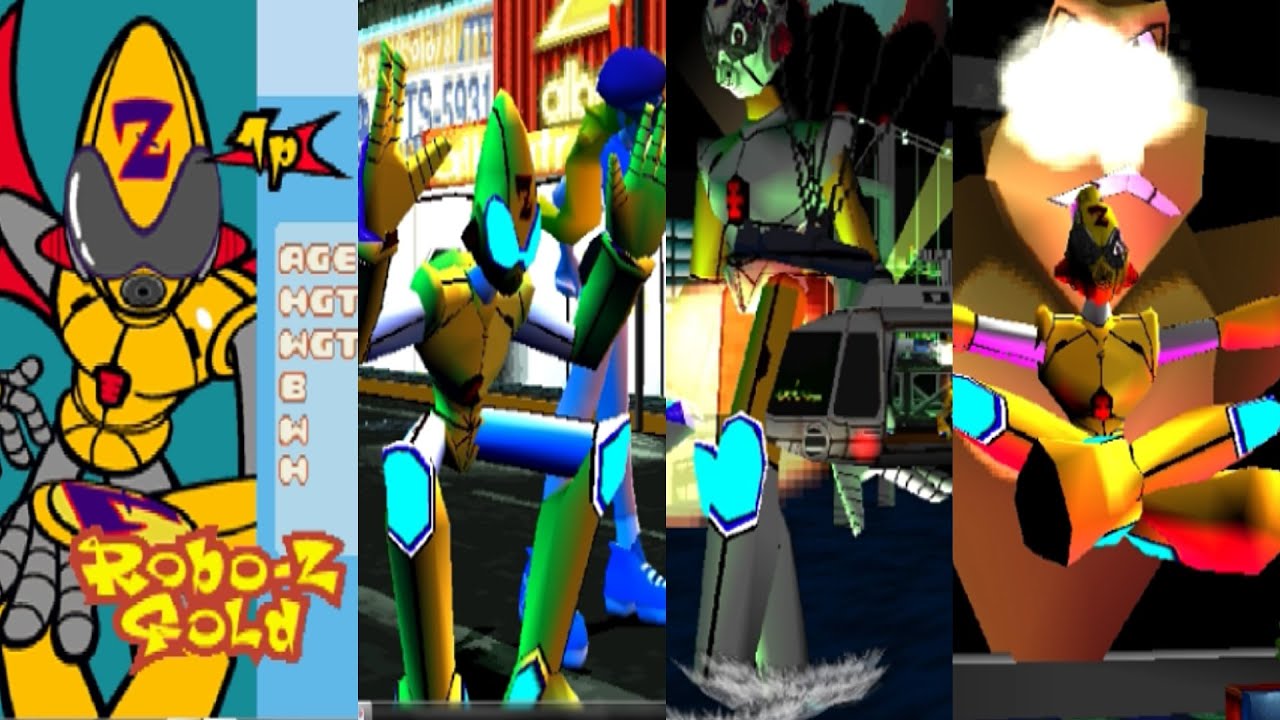 BUST A GROOVE 2 - Robo Z Gold  🎮
