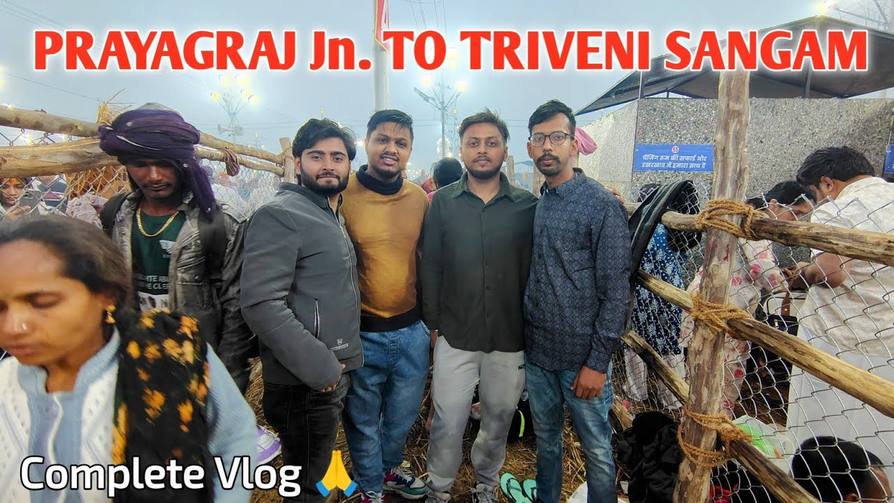 Prayagraj junction To Triveni sangam 🙏|| Mahakumbh 2025 | mahakumbh vlog