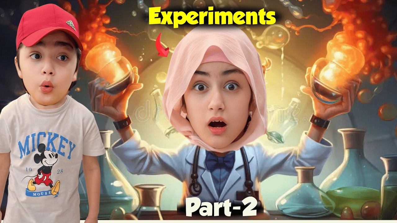 We Tried Experiments With Diffrent Things Part2🤹🏻 Sara Kam Kharab Ho Gaya 💁 | Rida Naqqash Extra