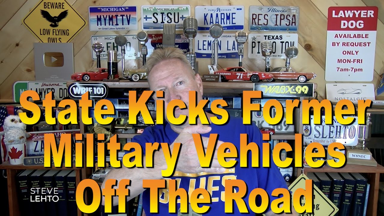 State Kicks Former Military Vehicles Off the Road