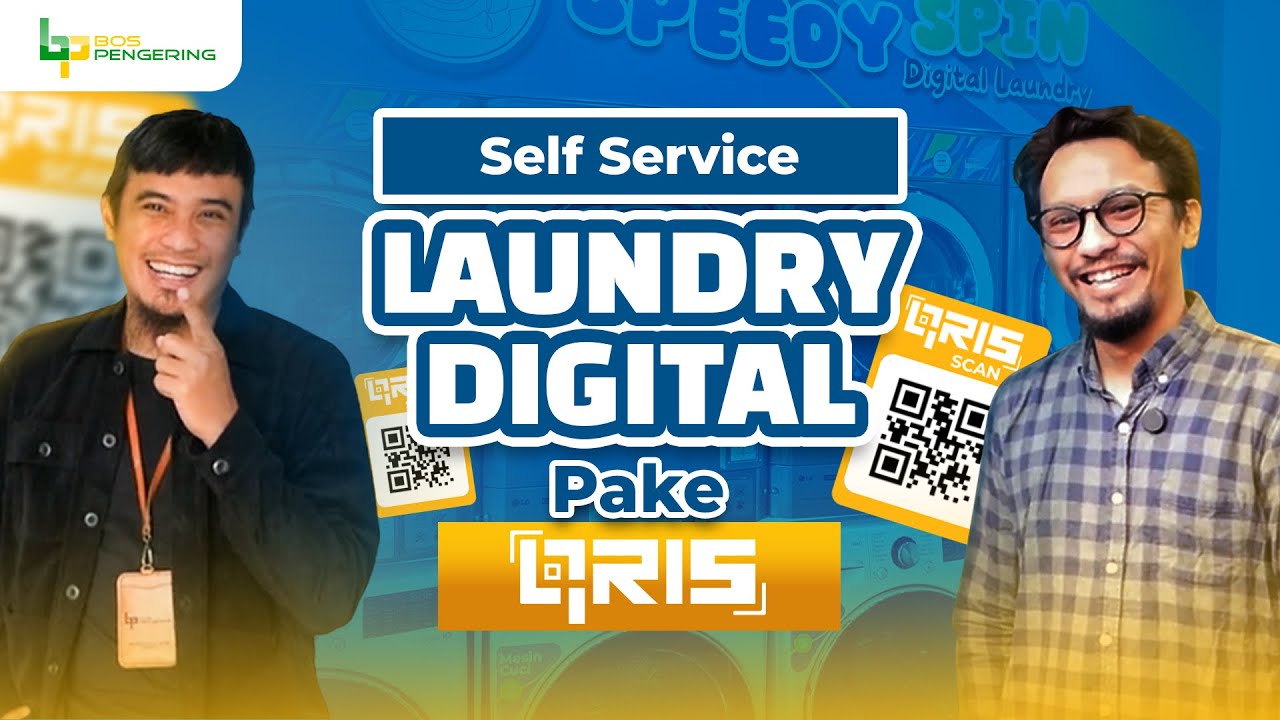 Paket Usaha Laundry Lengkap ! Kini Bisa Bayar Pakai QRIS 🔥