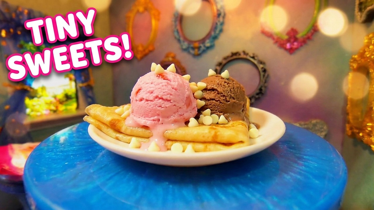 Mini Verse Crepes Café Set – Make Your Own Tiny Sweet Treat! #miniverse #miniature #crafting