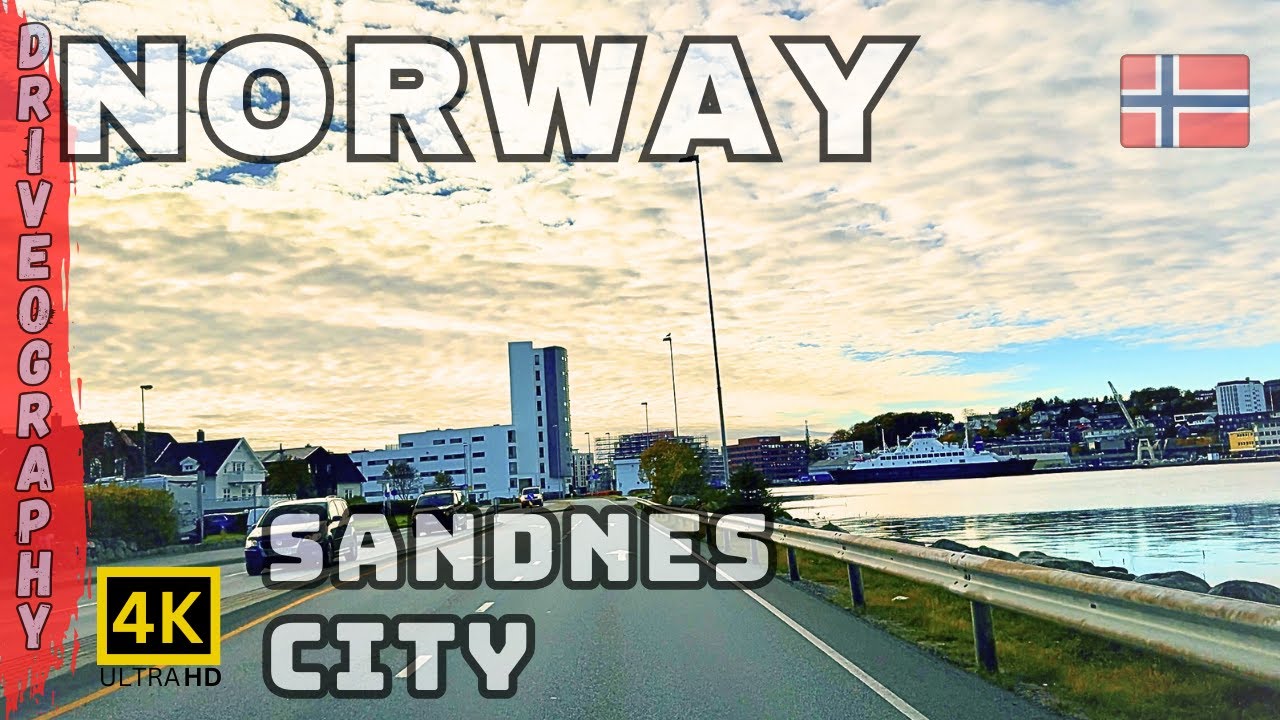Fall Foliage Tour of Sandnes, Norway 4K