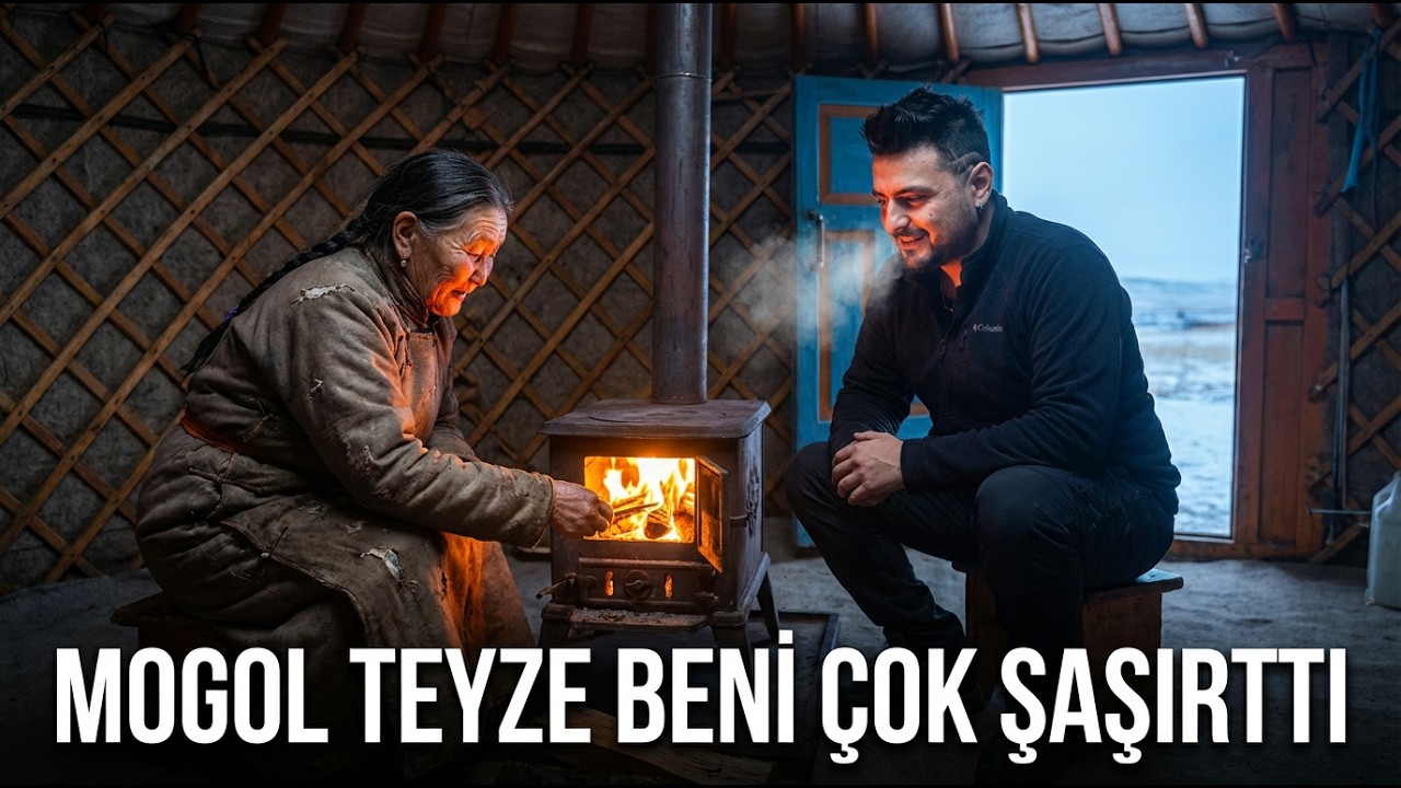 –30 Derecede Moğol Ailenin Çadırını Kiraladım… Beni Soğukta Yalnız Bırakmadılar