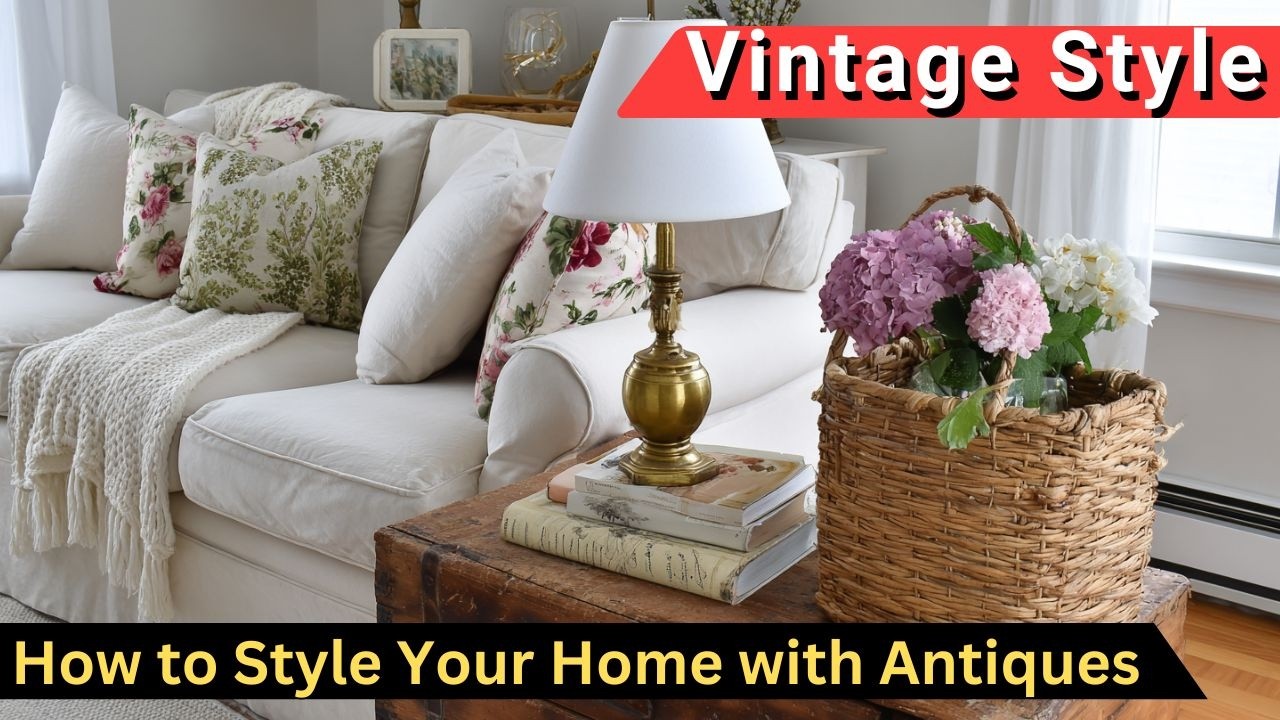 Unexpected Spring Decor: A Home Makeover with Antique Treasures
