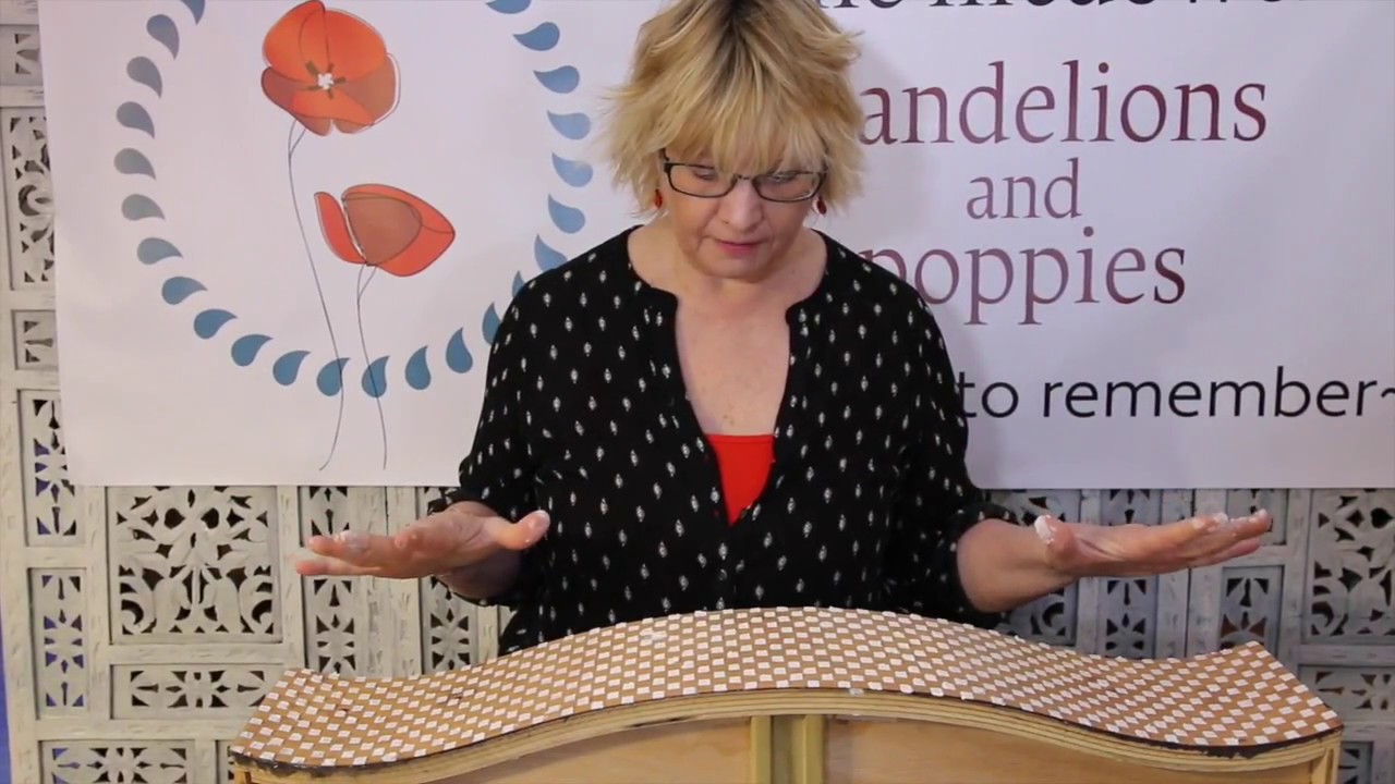Julie McDowell: Raised Stencilling and Glazing