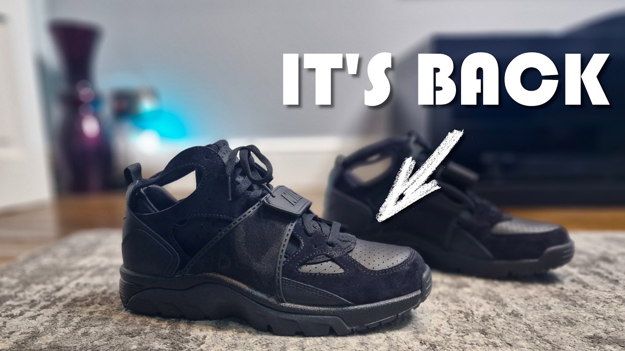 Nike Air Trainer Huarache  2025 TRIPLE BLACK – The Most Underrated Sneaker is BACK