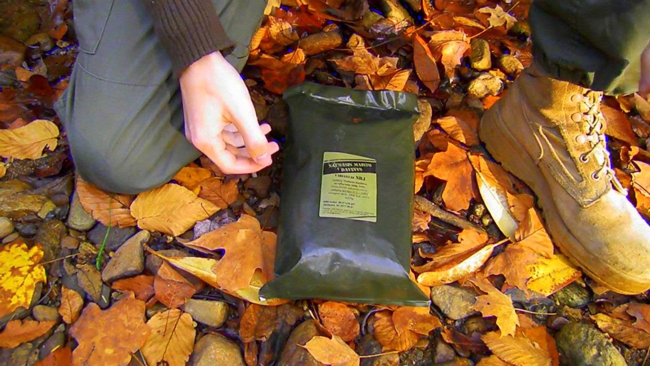 MRE Reiview: Lithuanian MRE's are DISGUSTNIG!