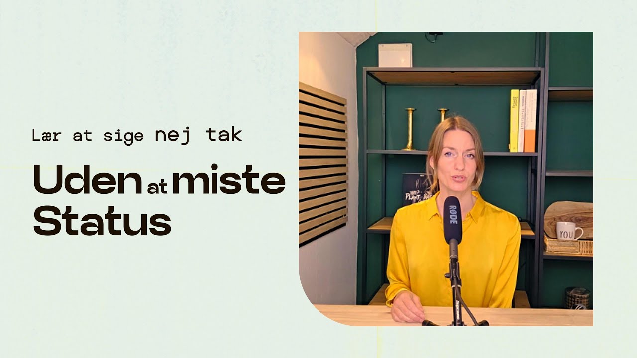 Lær at sige nej tak uden at miste status