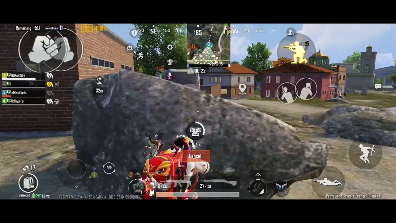 “PUBG Ka Sab Se Dangerous Push 😈”