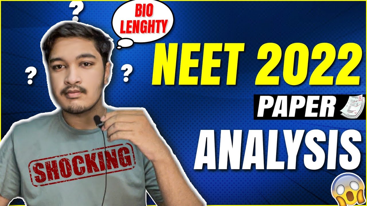 NEET 2022 Paper Analysis | Cut off | Important lessons for 23-24 Aspirants | Soyeb Aftab NEET AIR 1