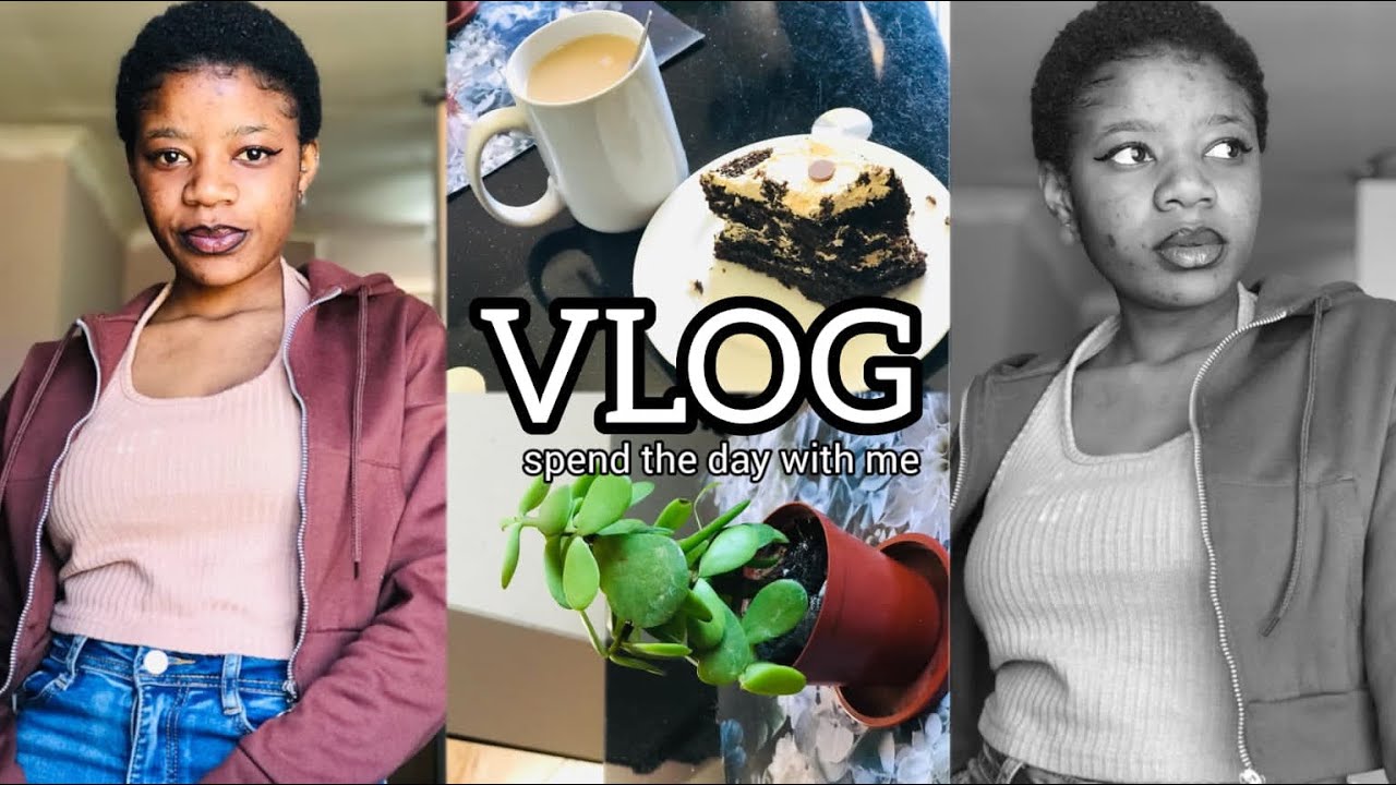 VLOG: spend the day with me || South African YouTuber Lesedii Kudzai