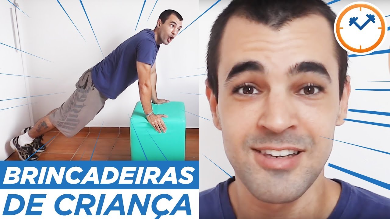 6 EXERCÍCIOS COM BRINCADEIRAS DE CRIANÇA #DoeSeuView | Saúde na Rotina