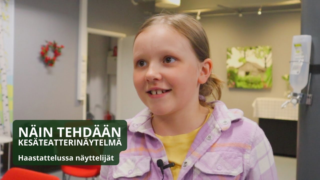 Haastattelussa näyttelijät – Suomussalmen kesäteatteri