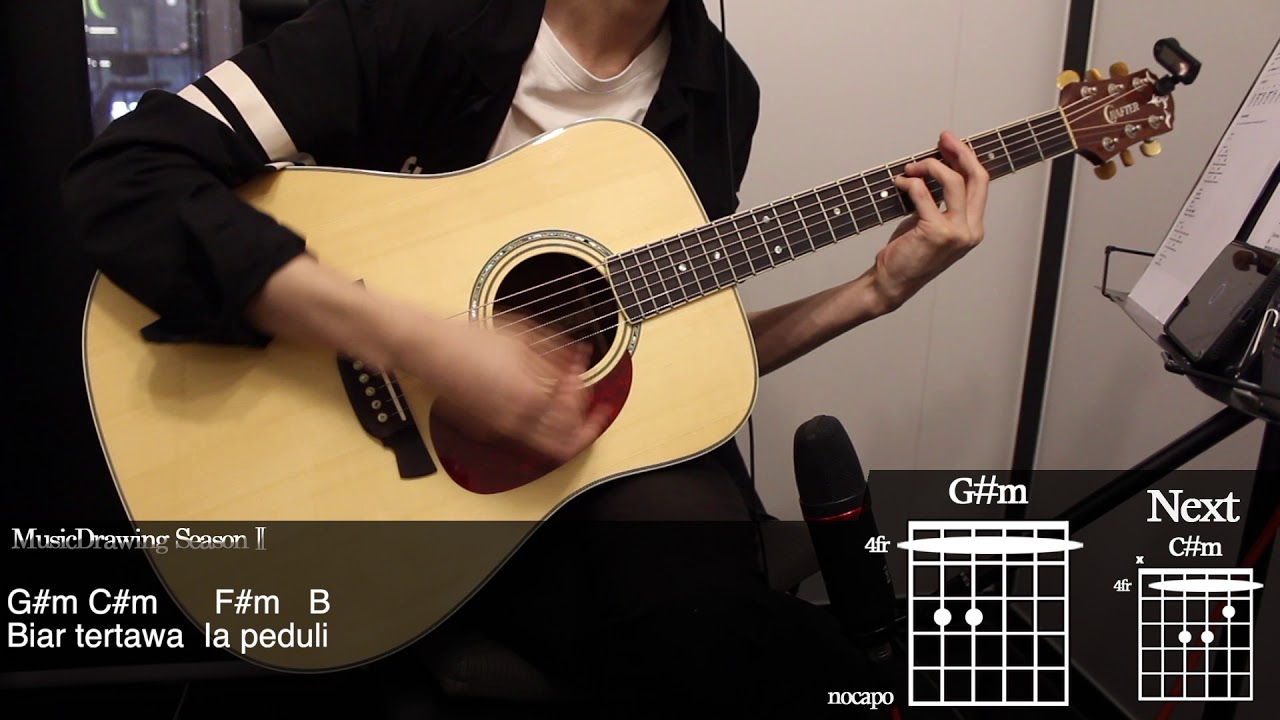 Biar - Bilal Indrajaya Guitar Cover Playing by [Musicdrawing]