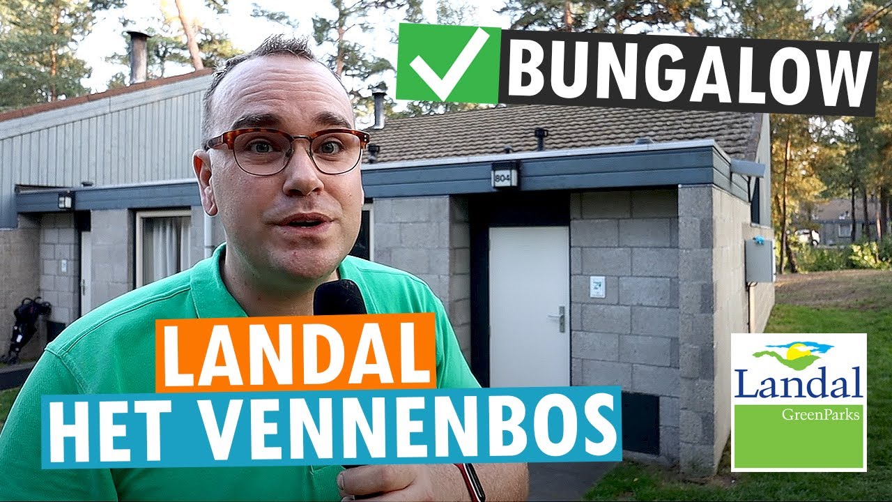 GERESTYLDE 6-PERSOONS BUNGALOW 6B1😍 OP LANDAL HET VENNENBOS🍃🏊 | 4K | MARCO @ PARKVAKANTIES 💚