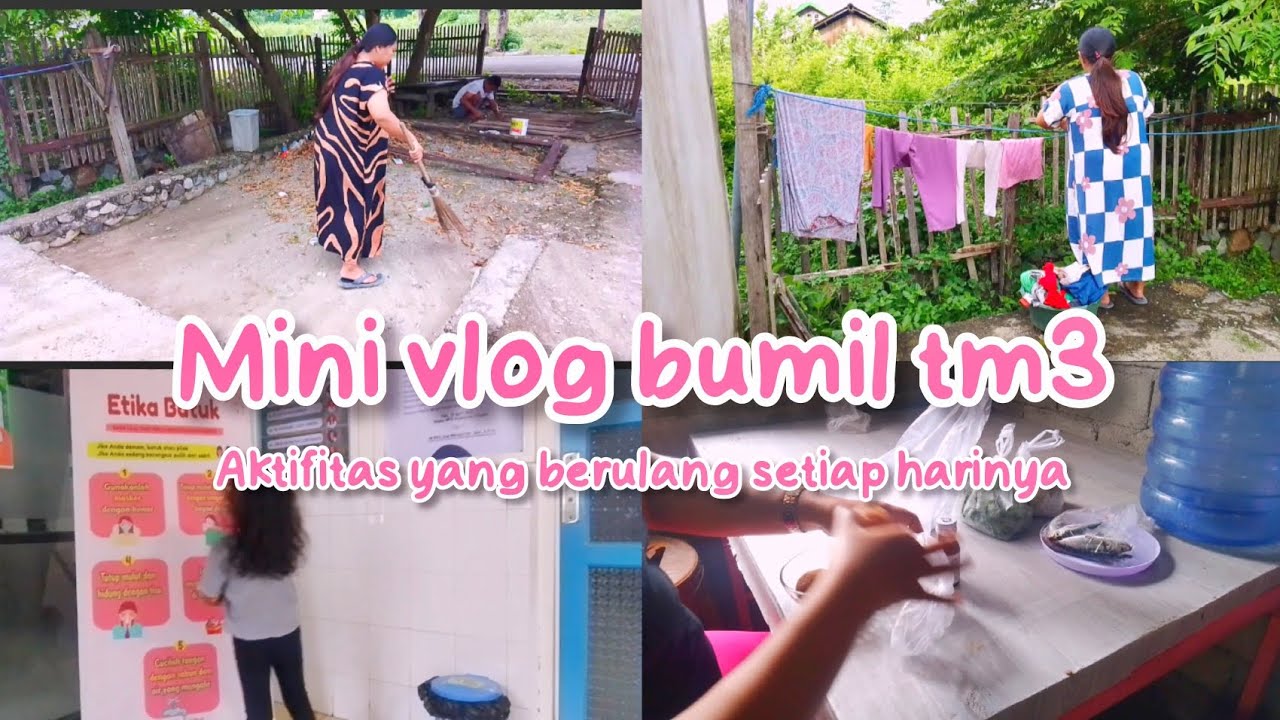 MINI VLOG BUMIL TM3 DENGAN AKTOFOTAS YANG BERULANG SETIAP HARINYA